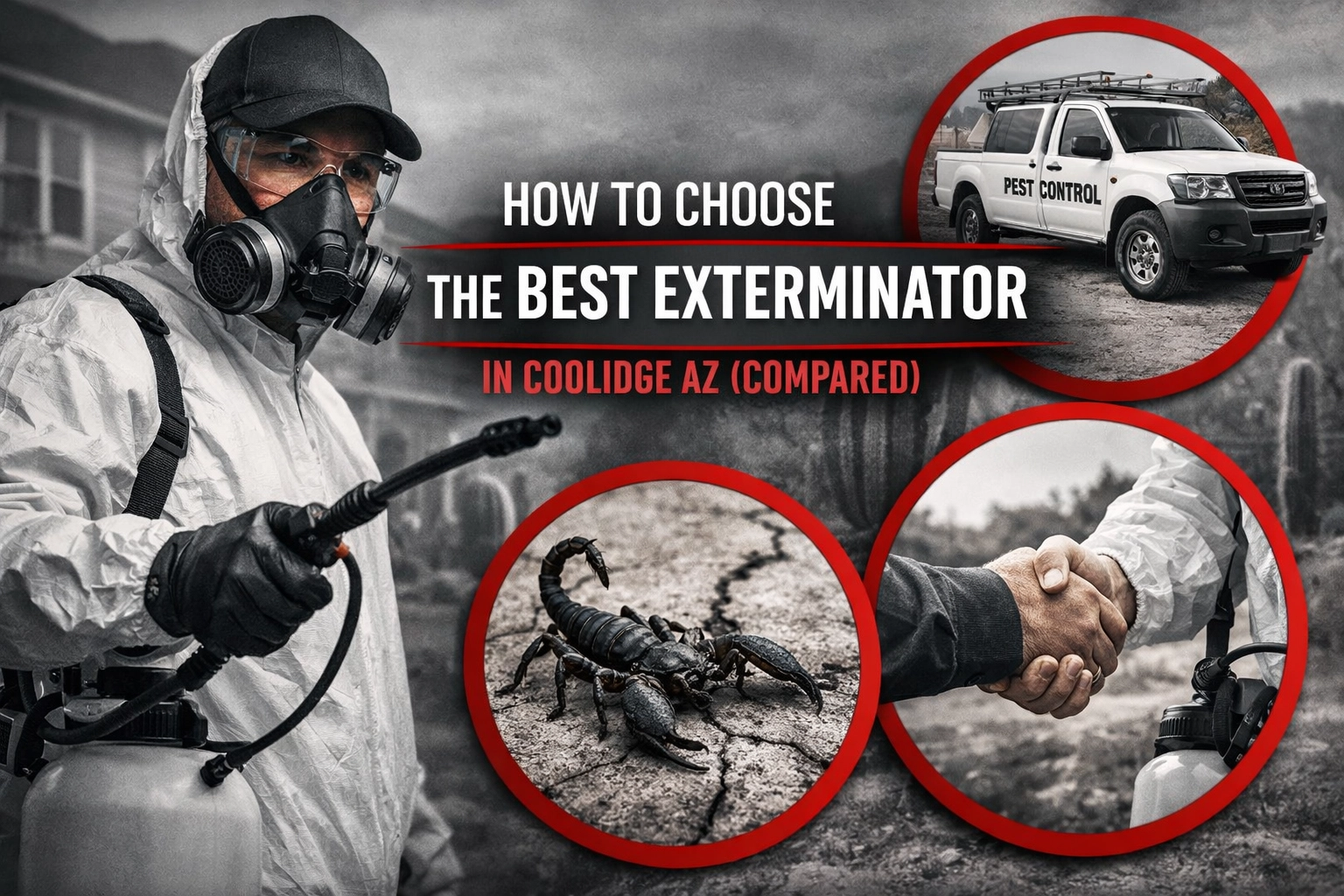 How to Choose the Best Exterminator in Coolidge AZ (Compared)