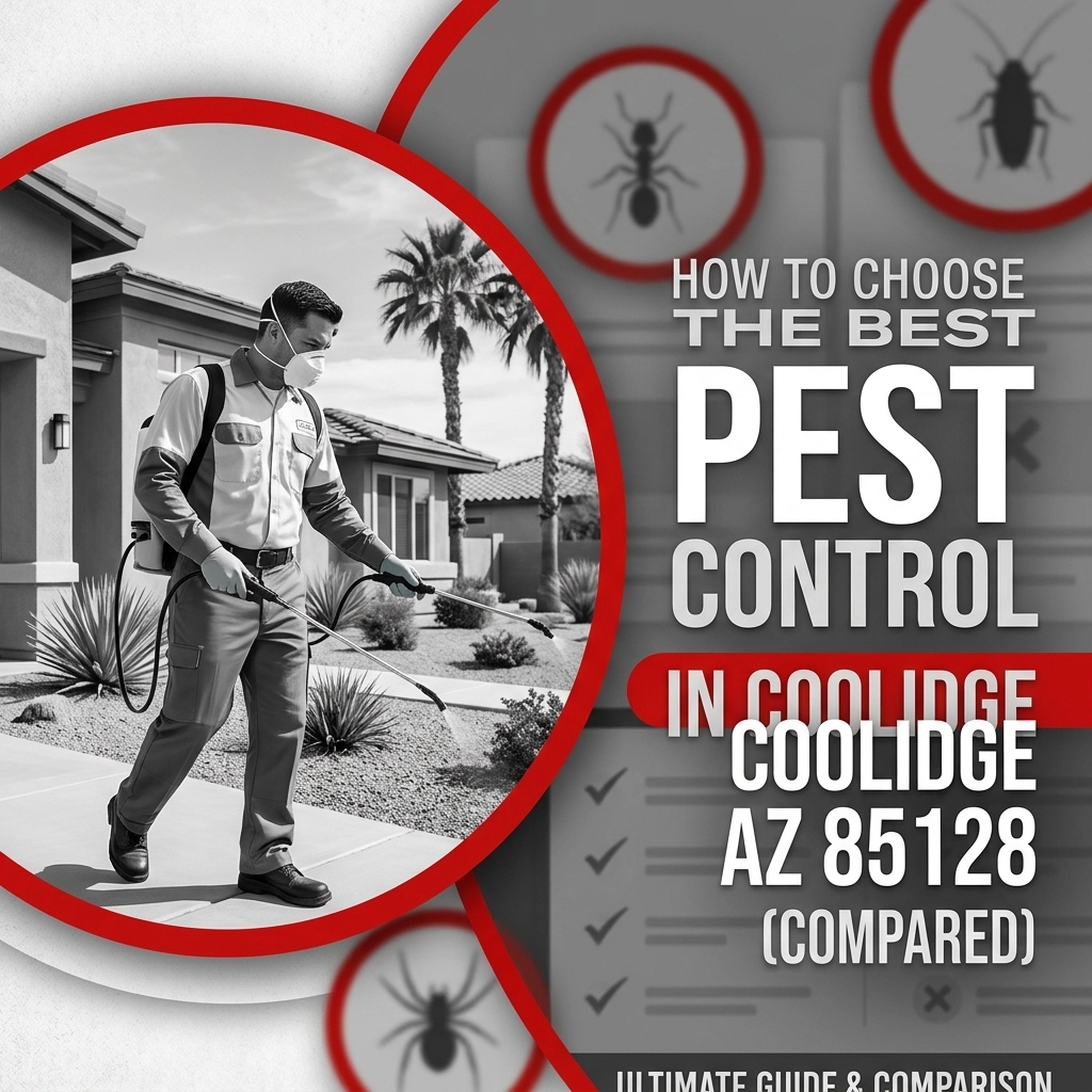 How to Choose the Best Pest Control in Coolidge AZ 85128 (Compared)