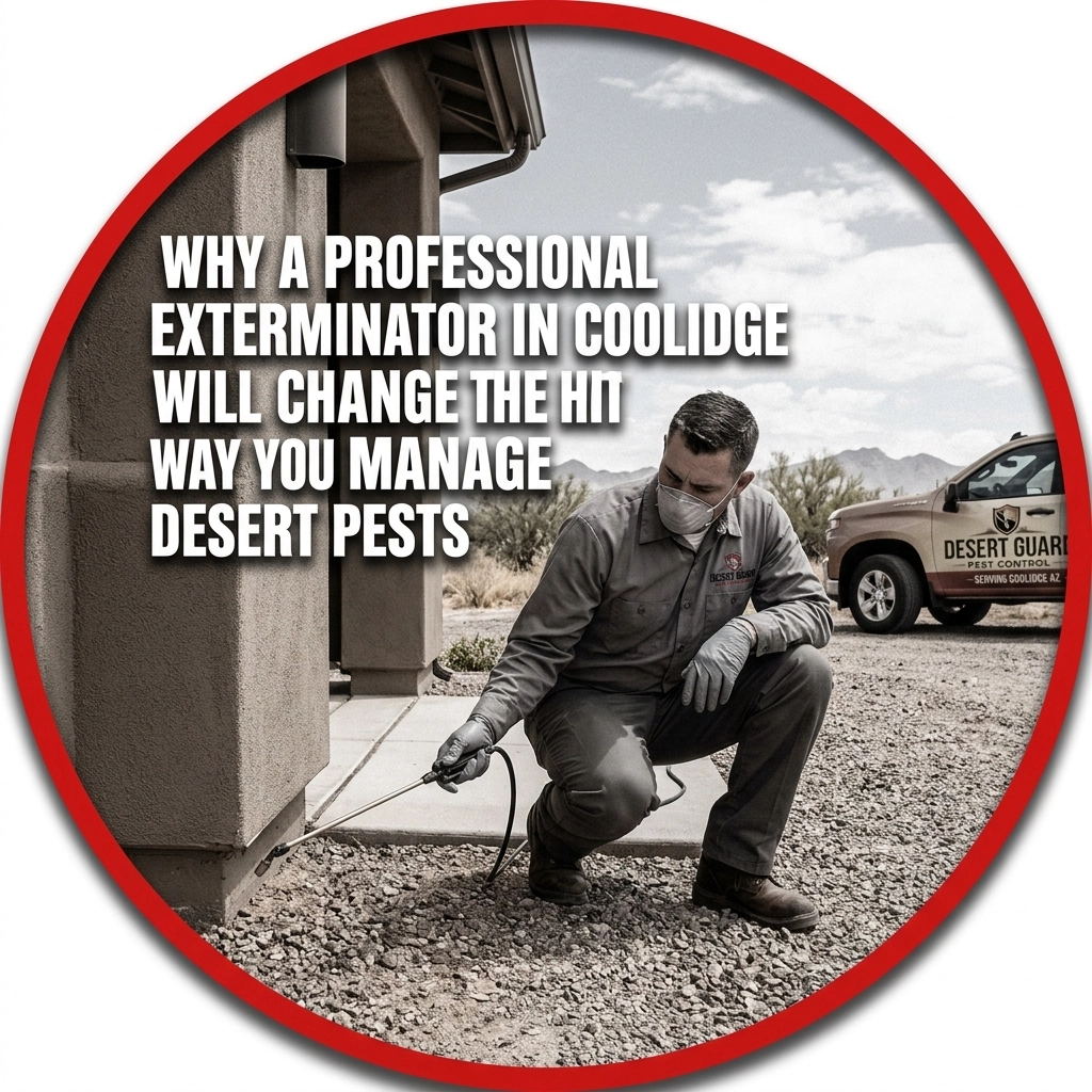 Why a Professional Exterminator in Coolidge AZ Will Change the Way You Manage Desert Pests