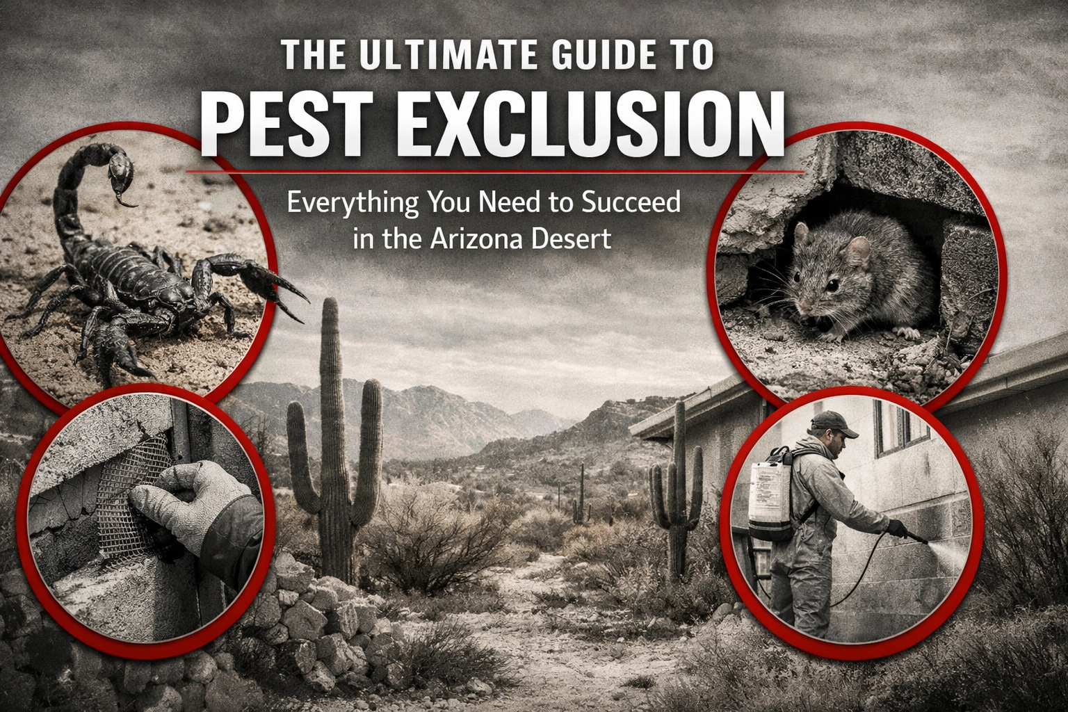 The Ultimate Guide to Pest Exclusion: Everything You Need to Succeed in the Arizona Desert