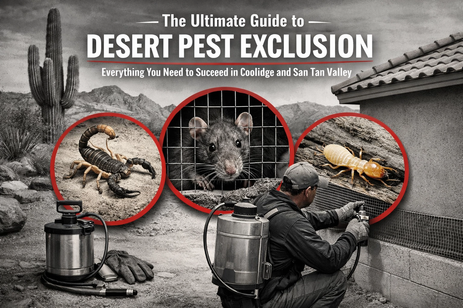 The Ultimate Guide to Desert Pest Exclusion: Everything You Need to Succeed in Coolidge and San Tan Valley