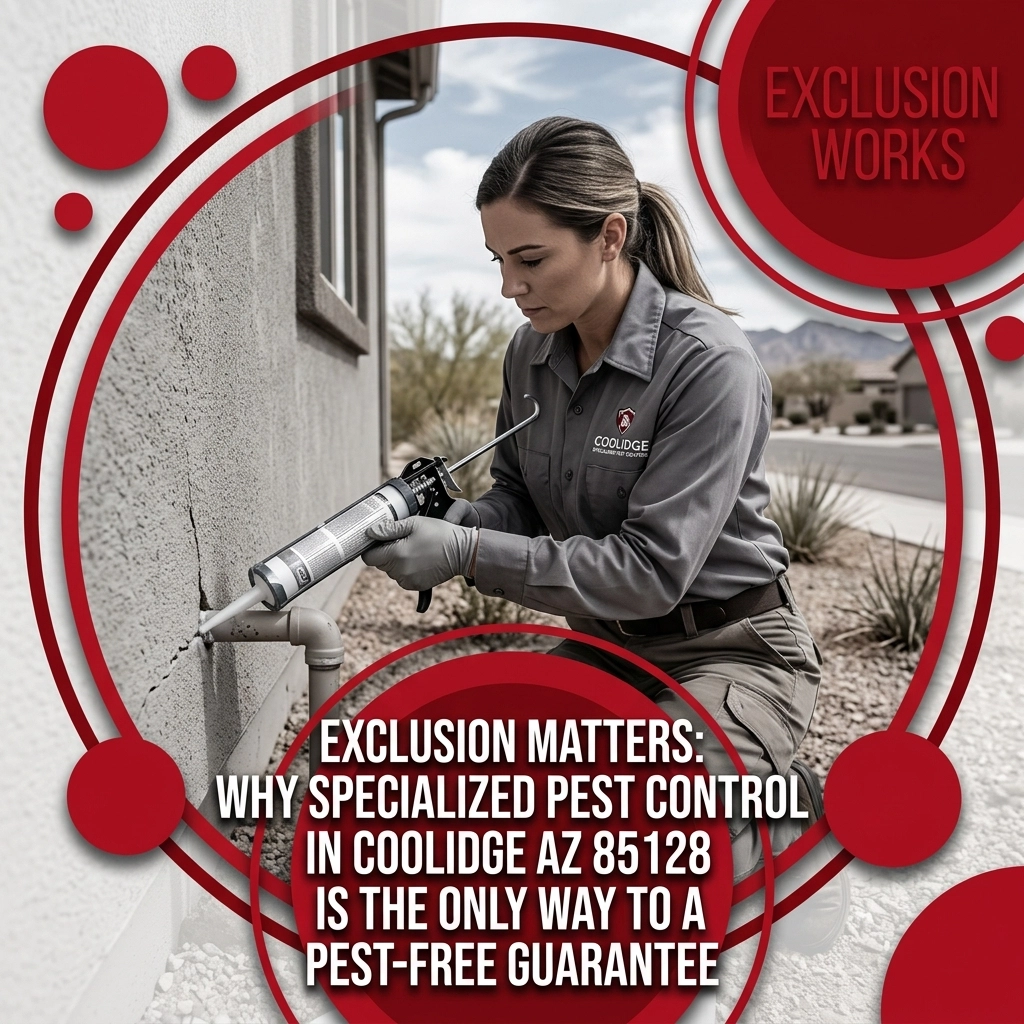 Exclusion Matters: Why Specialized Pest Control in Coolidge AZ 85128 is the Only Way to a Pest-Free Guarantee