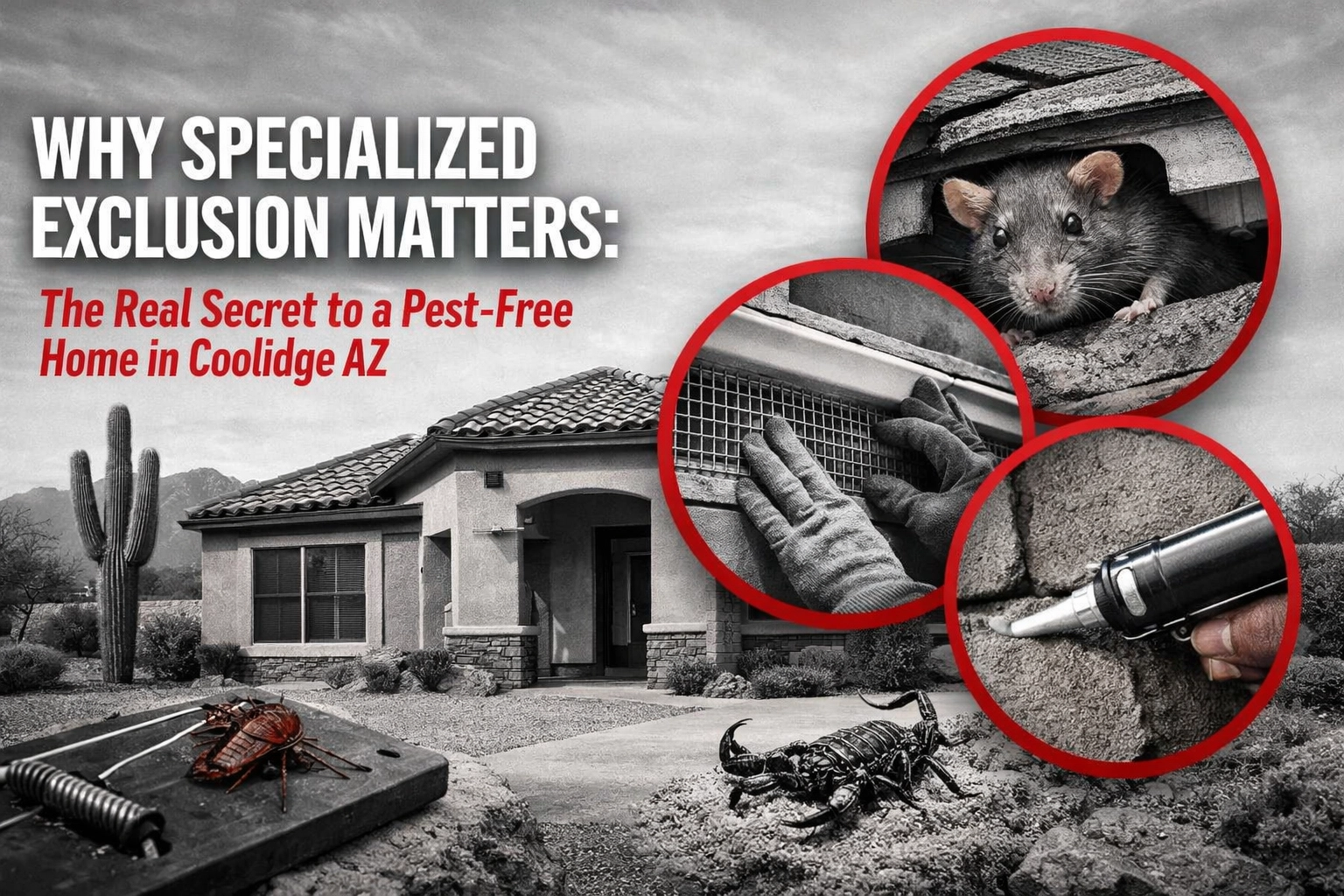 Why Specialized Exclusion Matters: The Real Secret to a Pest-Free Home in Coolidge AZ