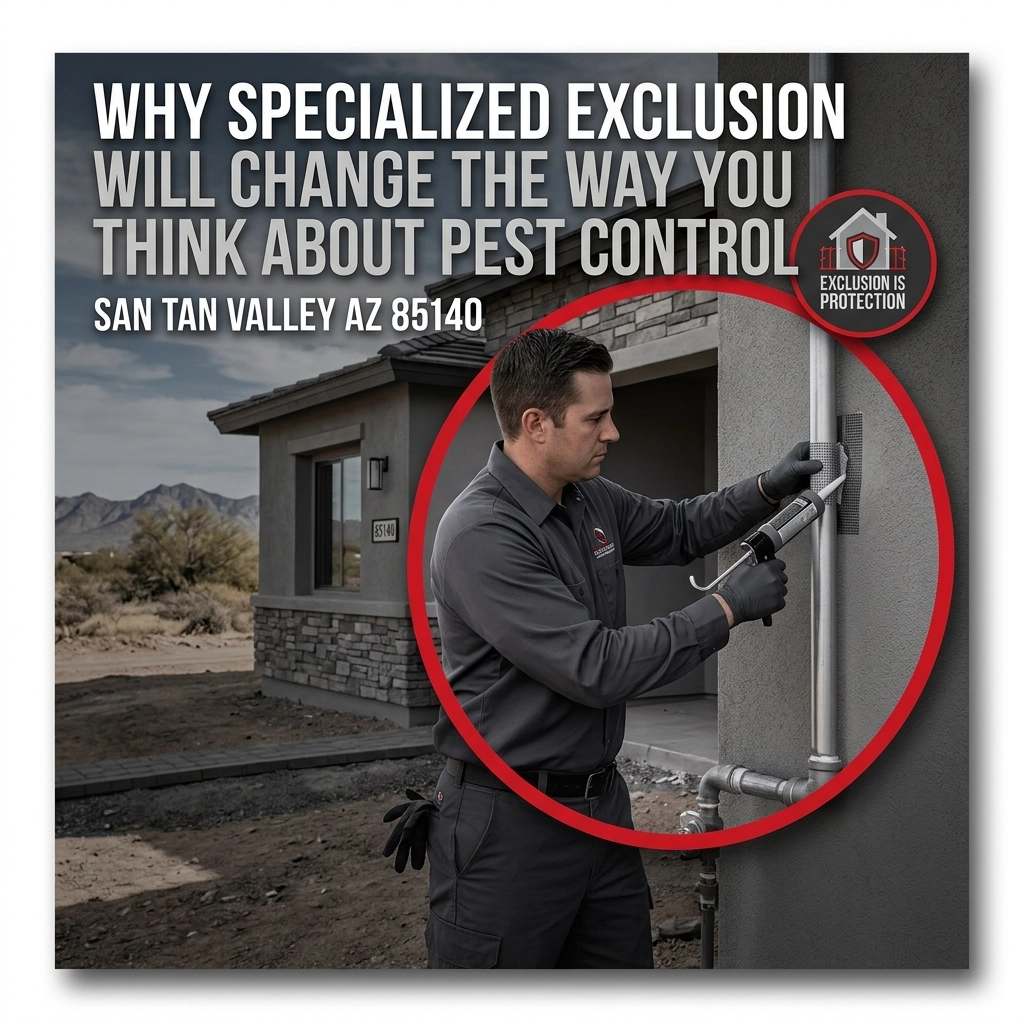 Why Specialized Exclusion Will Change the Way You Think About Pest Control San Tan Valley AZ 85140