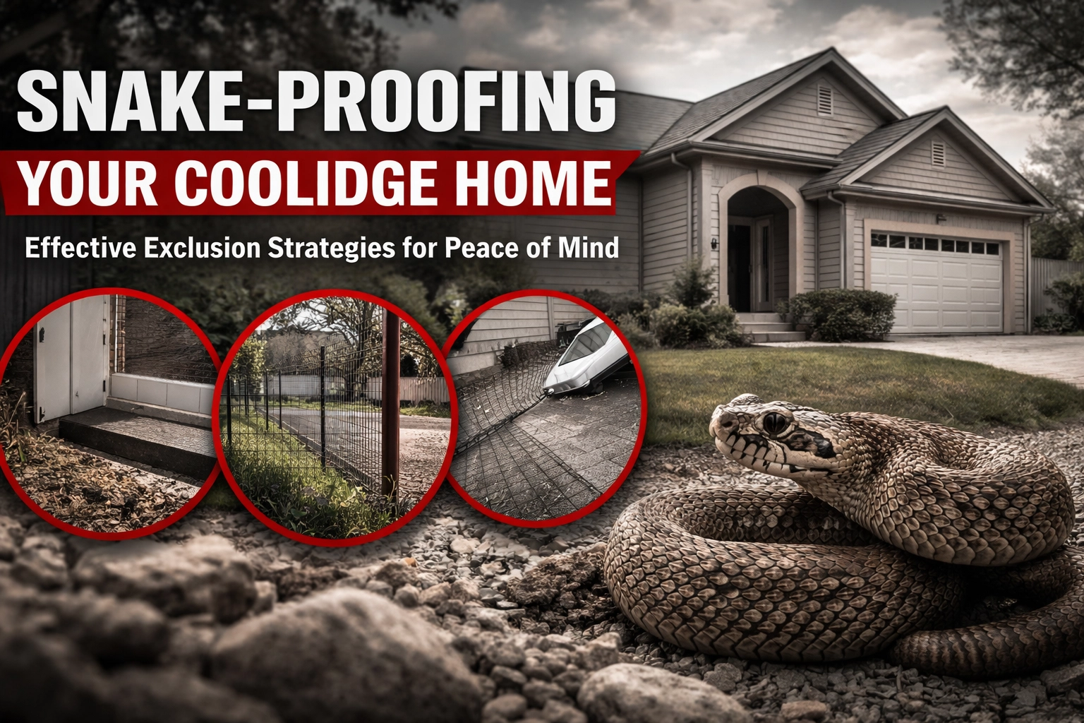 Snake-Proofing Your Coolidge Home: Effective Exclusion Strategies for Peace of Mind
