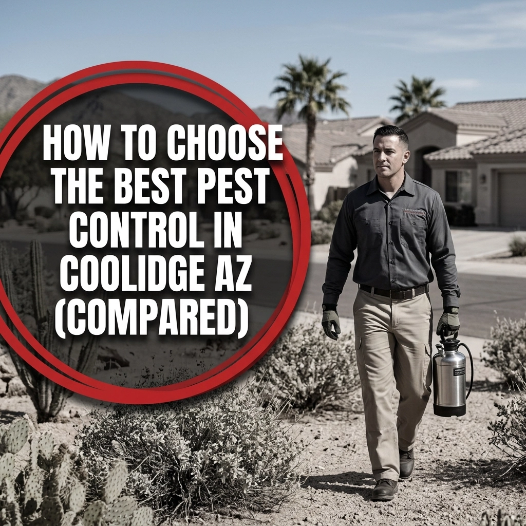 How to Choose the Best Pest Control in Coolidge AZ (Compared)