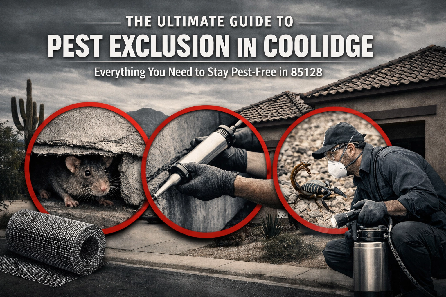 The Ultimate Guide to Pest Exclusion in Coolidge: Everything You Need to Stay Pest-Free in 85128