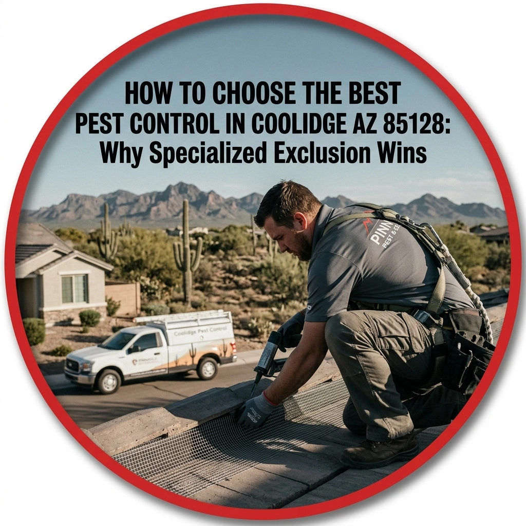 How to Choose the Best Pest Control in Coolidge AZ 85128: Why Specialized Exclusion Wins