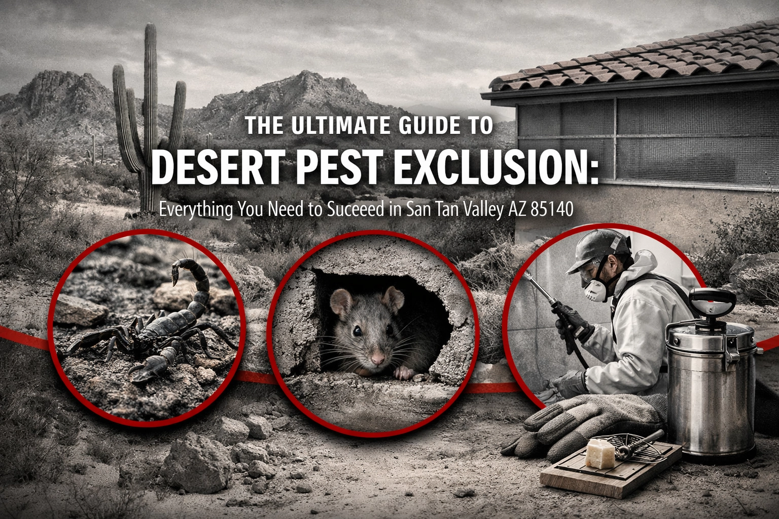 The Ultimate Guide to Desert Pest Exclusion: Everything You Need to Succeed in San Tan Valley AZ 85140