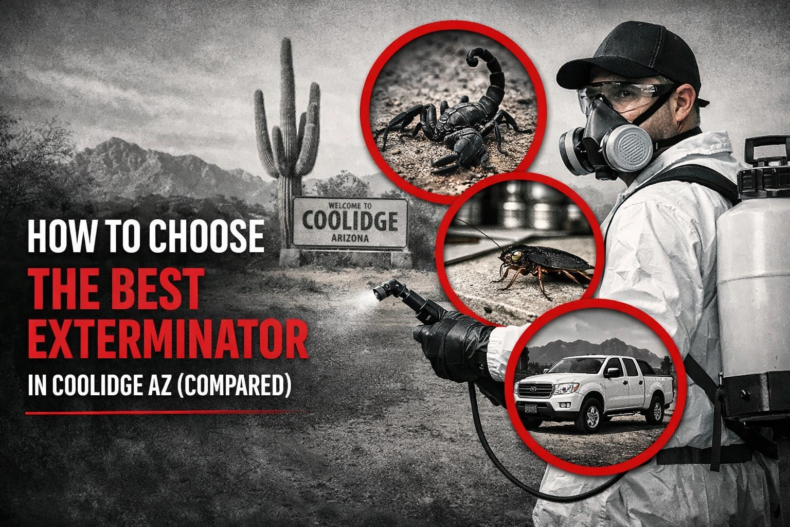 How to Choose the Best Exterminator in Coolidge AZ (Compared)